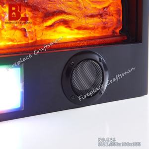 Chimenea Decorativa Moderna, Decoración con Llama de <span class=keywords><strong>Fuego</strong></span>, Biomasa, Leña, Inserto para Estufas, Chimenea Eléctrica Interior con LED, Calentador - Product Image 2
