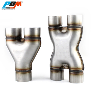 ท่ออ่อนแบบยืดหยุ่นสำหรับท่อไอเสียรถยนต์ท่ออ่อนแบบเหล็กกล้าไร้สนิม45*200มม. - Product Image 5