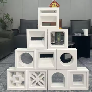 Molde de pared de hormigón decorativo de ladrillo hueco de doble cara, molde de viento de plástico duradero para espacio de vida al aire libre - Product Image 4