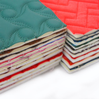 Vente flash - Rouleau de simili cuir imperméable, élastique, brodé, matelassé, ignifuge pour sièges de voiture, intérieur automobile, sellerie
