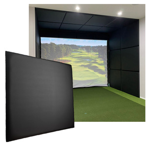 Competitive Price MDF Board Memory <b>Foam</b> Acoustic PU Vinyl <b>Padding</b> for Studio Golf Simulator Wall Protection - Product Image 2
