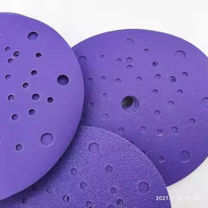 अपघर्षक डिस्क 125 मिमी बैंगनी ओएम सैंडिंग डिस्क 5 इंच 60 ~ 800 # सिरेमिक एल्युमिना सैंडपेपर डिस्क - Product Image 5