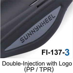 Garde-boue universel Sunnywheel pour tube diagonal de vélo, installation sans outil pour pneus de 3 pouces, matériau PP, fixation par boulons ou sangle SW-FI-137 - Product Image 5