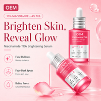 Sérum Visage Éclaircissant et Hydratant OEM ODM en Gros à la Niacinamide et à l'Acide Tranexamique pour un Teint Unifié et un Éclat Radieux