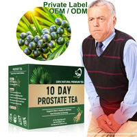 Tisane personnalisée Chinaherbs pour la santé de la prostate – Herbes naturelles GMP pour hommes, favorisant la vitalité – Sachets de tisane pour une prostate saine