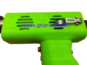 เครื่องเลเซอร์ Gearlair 130W กำลังสูงสุด สีเขียว มองเห็นได้ พร้อมแบตเตอรี่เปลี่ยนได้ ระบบล็อคเพื่อความปลอดภัย ระบบระบายความร้อนคู่ แรงดันไฟฟ้า - Product Image 2