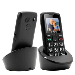 ARTFONE C1+ 2G Dual SIM Card Feature Phone Big Font Big Speaker Long Standby Senior Phone For Elderly People With SOS Key