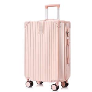 Valise à roulettes silencieuse universelle rétro tendance avec boîte à mot de passe en néoprène pour les voyages d'affaires - Product Image 5