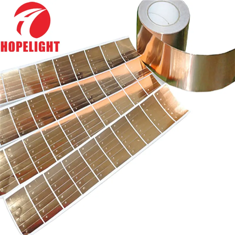 Die Cut Copper Foil Tape Nhà Sản Xuất Với Keo Acrylic Dẫn Điện Cho RFI/EMI Che Chắn