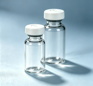 Flacons à sertir en borosilicate haute transparence avec couvercle plat en plastique, mini-contenants en verre scellés pour l'emballage d'échantillons de petites marchandises - Product Image 3