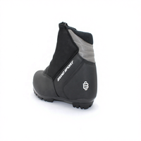 Chaussures de neige classiques en cuir de haute qualité, imperméables, souples, pour sports sur glace, patinage, ski, bottes de ski