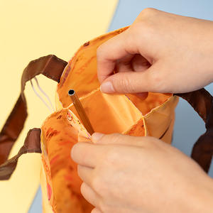 Sac de transport de bouteille d'eau en polyester de haute qualité Grande capacité Portable Double tasse avec manchon Fournisseur de qualité - Product Image 4