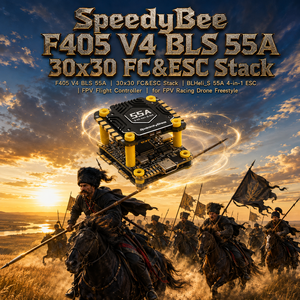 SpeedyBee <span class=keywords><strong>F405</strong></span> V4 BLS 55A 30x30 FC&ESC Stack ชุดควบคุมการบิน FPV ขนาด 30x30 พร้อม ESC กำลังขับ 55A - Product Image 1