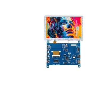 หน้าจอ LCD แบบสัมผัสขนาด 4.3 นิ้ว IPS HD พร้อมไฟแบ็คไลท์ LED สีขาว สำหรับบอร์ดควบคุม DIY แชสซี หน้าจอเสริม - Product Image 2