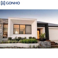 GONHO Système résidentiel Structure à rails inclinés Étanche Personnalisable Horizontal Aluminium Portes coulissantes Fenêtres