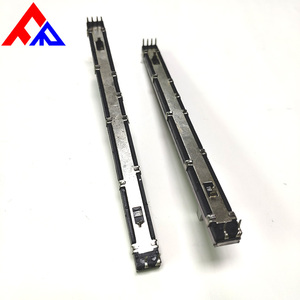Nhà Máy Bán Hàng Trực Tiếp 100Mm Đột Quỵ Trượt Potentiometer Pusher Mixer Tuyến Tính Potentiometer 10K 100K Kim Loại + 20% Nhựa - Product Image 3