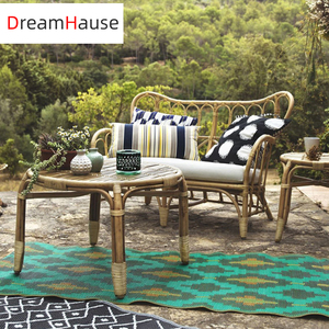 Dreamhause Ghế Sofa Đơn Bằng Mây Tự Nhiên Bộ Sofa Mây Mây Thư Giãn Trong Vườn Trong Nhà Phòng Khách - Product Image 4