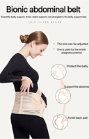 Caractéristique élastique Petit Plus Size Grossesse Ventre Bande de Soutien Ceinture de Maternité pour la Protection Prix Usine