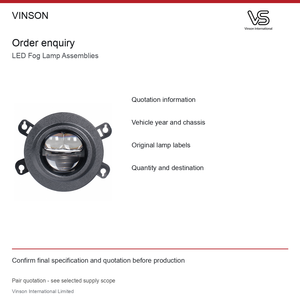 Conjunto de Faros Antiniebla LED para Honda Civic, Luz Blanca, Referencia - Product Image 6