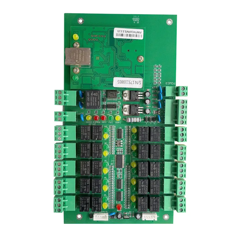 लिफ्ट कड़ी चोट कार्ड अभिगम नियंत्रण प्रणाली 10-कहानी नेटवर्क लिफ्ट नियंत्रण स्तरित लिफ्ट नियंत्रण प्रणाली