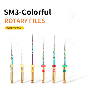 เครื่องมือรักษารากฟันแบบยืดหยุ่น NITI สีสันสดใส สำหรับการรักษารากฟันด้วยมือและแบบหมุน สำหรับอุปกรณ์การรักษาทางช่องปาก - Product Image 4
