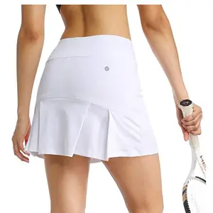 Faldas deportivas de tenis para mujer con bolsillos, faldas de golf  integradas para mujer, para deportes, correr, entrenamiento