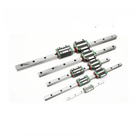 Nouveau rail de guidage HGH/HGW15 20 25 30 35 45CA, glissière domestique en acier inoxydable plaqué argent pour bloc de roulement CNC