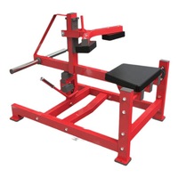 Équipement de fitness commercial pour la musculation en salle de sport, machine à soulever les mollets assis, cadre en acier durable, usage professionnel