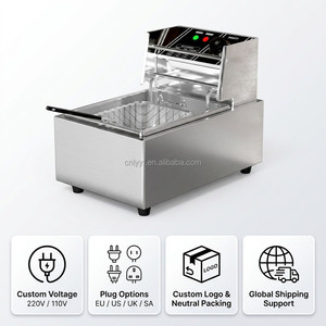 <span class=keywords><strong>Friteuse</strong></span> électrique en acier inoxydable de 6 L, thermostat réglable, réservoir d'huile <span class=keywords><strong>amovible</strong></span>, <span class=keywords><strong>friteuse</strong></span> commerciale <span class=keywords><strong>avec</strong></span> panier de friture - Product Image 5