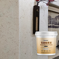Revêtement mural respirant et hydrofuge en paille pour la maison, idéal pour les pièces de rangement – Prix compétitif et économique