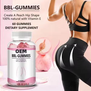 OEM Biểu Tượng Tùy Chỉnh Đường Viền Cơ Thể Gummies Vitamin E Làm Giàu Công Thức Cho Tự Nhiên Hip Hình Nữ Tính Đường Cong Thực vật Dựa Cho Người Lớn - Product Image 2
