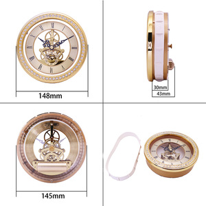 Đẹp <span class=keywords><strong>skeleton</strong></span> chèn đồng hồ đồng hồ đầu đồng hồ quartz cơ chế phong trào với chất lượng cao Trung Quốc nhà cung cấp - Product Image 2