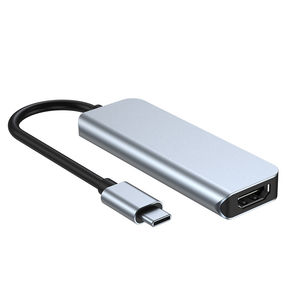 Hub multifonctionnel <span class=keywords><strong>USB</strong></span>-<span class=keywords><strong>C</strong></span> 4 en 1 de haute qualité, station d'accueil pour ordinateur portable, <span class=keywords><strong>adaptateur</strong></span> <span class=keywords><strong>multiport</strong></span> - Product Image 4