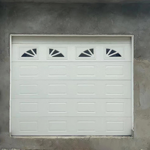 <span class=keywords><strong>Garage</strong></span> aérien sectionnel en aluminium isolé motorisé avec télécommande et contrôle Wifi <span class=keywords><strong>porte</strong></span> industrielle pour les maisons - Product Image 4