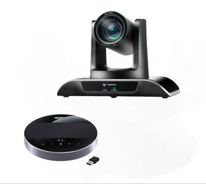 4K Video conferencing PTZ camera 12X Zoom quang USB3.0 + HD-M1 video góc rộng với không dây màu xanh-răng loa ngoài - Product Image 1