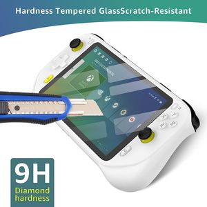 Protection d'écran <span class=keywords><strong>Premium</strong></span> 9H 2.5D HD transparente anti-rayures pour console de jeu portable Logitech <span class=keywords><strong>G</strong></span> Cloud de 7 pouces - Product Image 4