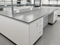 Plan de travail de laboratoire en résine époxy Durcon, mobilier de laboratoire résistant aux produits chimiques, table de laboratoire en résine époxy