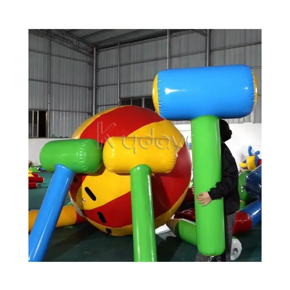 Giant outdoor indoor carnival amusement inflatable theme park team building live whack-a-mole inflatable games for children