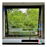 Ventanas de Aluminio con Doble Acristalamiento y Diseño de Persiana, Rectangulares y Largas, con Características de Seguridad para Uso Exterior en Australia