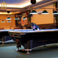 Billard français professionnel en bois massif, table de billard de 7 pieds et 9 pieds avec plateau en ardoise