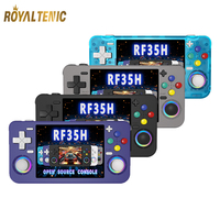 Console de jeu portable rétro RF35H avec moteur de vibration, écran IPS 3,5'' 640*480, batterie 4000 mAh, console de jeu portable OEM en gros