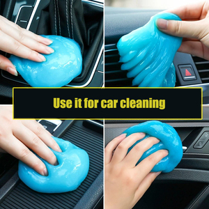 Gel de limpieza de coche reutilizable Rosa <span class=keywords><strong>Universal</strong></span>, Material de goma para portátil, Kit de masilla para ordenador portátil para teclado de ordenador, limpieza de polvo - Product Image 6