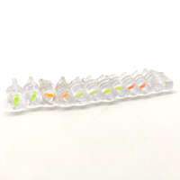 W5W LED T10 Universelle Autobeleuchtung COB Glas Innenraum-Parklicht Weiß Rot Blau Auto-Kennzeichenleuchte Innenraumleselampe 12V Autobirne
