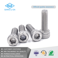 Tornillos Allen de Cabeza Hexagonal con Rosca Completa, Resistentes a la Corrosión, de Acero Inoxidable 304 A2-70, DIN912, Métricos M1.6 M2 M2.5 M3 M4 M5
