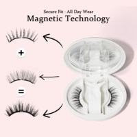 Cils magnétiques souples sans colle, naturels, en gros, réutilisables, avec applicateur, courbure CC, certifiés CPNP