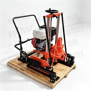 Machine de carottage de pavés 200 mm - et échantillonneur de carottage de béton, profondeur 700 mm, 5,5-13 CV, conforme EN 12697-27 - Product Image 2
