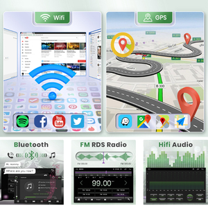 Navegación para Auto Android 15 (Volante a la Izquierda) Carplay para <span class=keywords><strong>Kia</strong></span> <span class=keywords><strong>Picanto</strong></span> 2011-2016, Android Auto, DVD de 9 Pulgadas, WiFi de Doble Banda 2.4G/5G, BT5.4 - Product Image 4