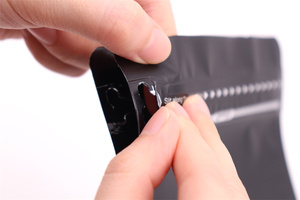 Sacchetto per Caffè YSH Ecologico in Carta Kraft con Cerniera, Valvola d'Aria, Sigillatura a Caldo, Fondo Piatto, Confezione Alimentare in Plastica PE - Product Image 2