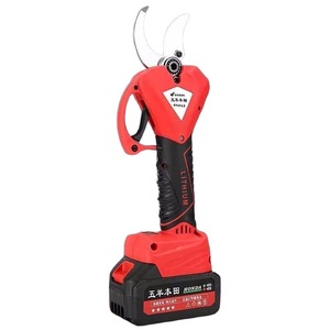 Electric Orchard Pruning Shears 60mm Max Opening Japanese Imported Brushless Motor Red Bypass Pruner For Tree Branches - Product Image 2