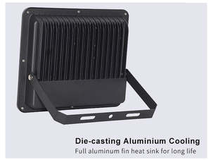 Projecteur solaire LED extérieur 300W IP66, panneau en aluminium, éclairage de jardin, projecteur solaire LED - Product Image 3